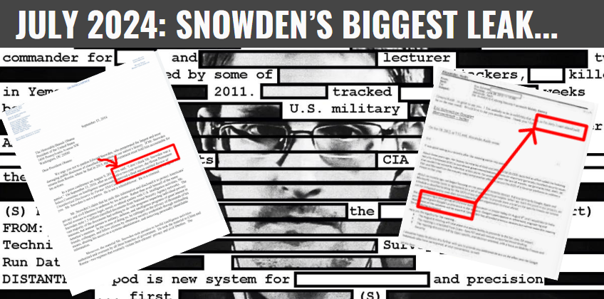 Edward Snowden’s JULY 2024 LEAK